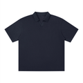 Men's Drop Shoulder Polo Shirt